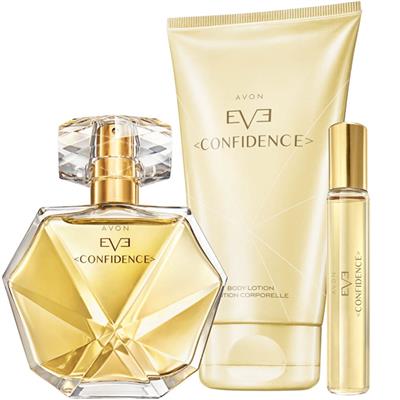 Lot EVE CONFIDENCE eau de parfum + lotion hydratante + mini parfum