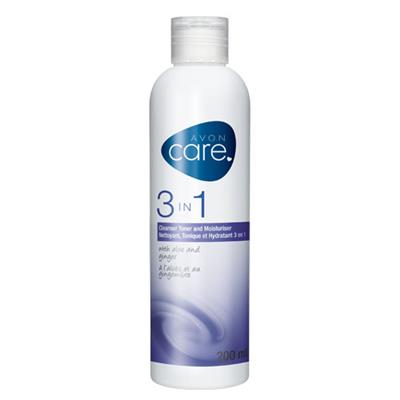 Nettoyant 3 en 1 AVON CARE pour le visage : nettoie, tonifie et hydrate la peau