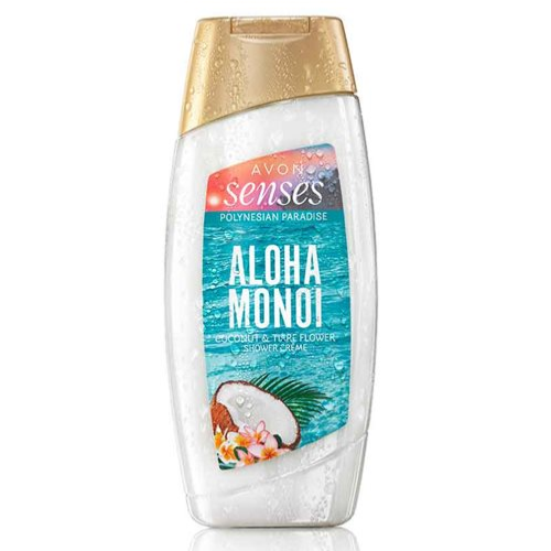 Crème gel douche ALOHA MONOI à la noix de coco et à la fleur de tiaré Avon