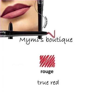 Ligneur rétractable contour des lèvres Avon rouge True Red