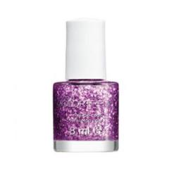 Vernis à ongles paillettes violettes Avon Fuchsia Dazzle